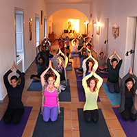 yoga retreats and teacher trainings into yoga shala in amalfi, sorrento, campania, Italy